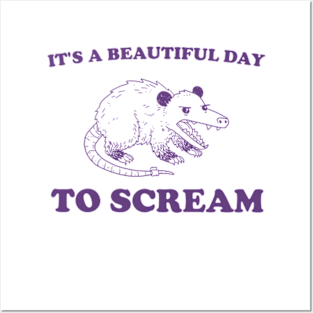 Screaming Possum Posters and Art